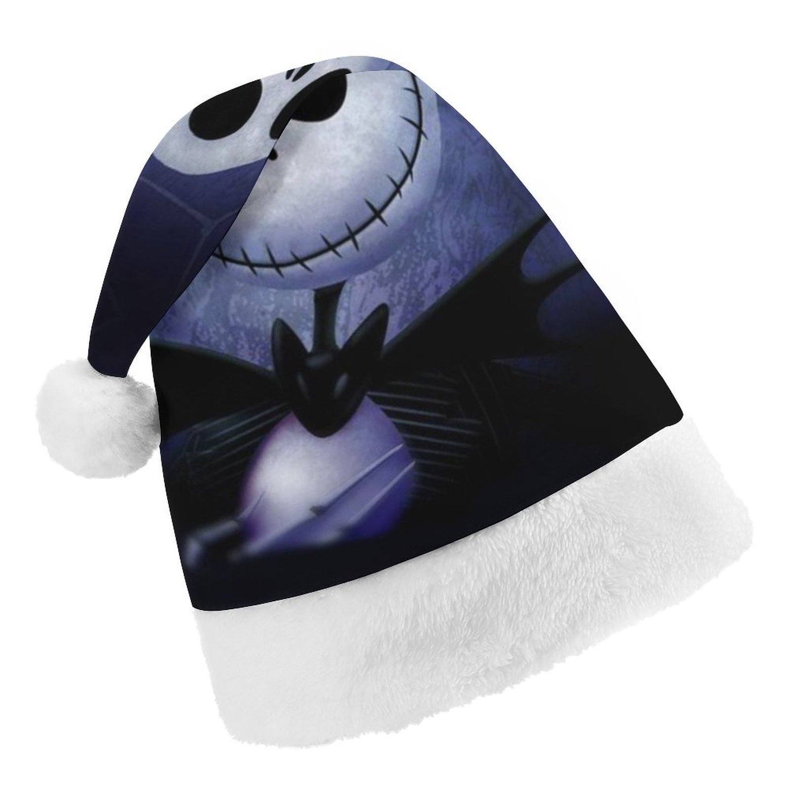 The Nightmare Before Christmas Christmas Hat for Adult And Kids Xmas Decor Ornaments Christmas New Year Festive Holiday Party Supplies Plush Santa Claus Hats